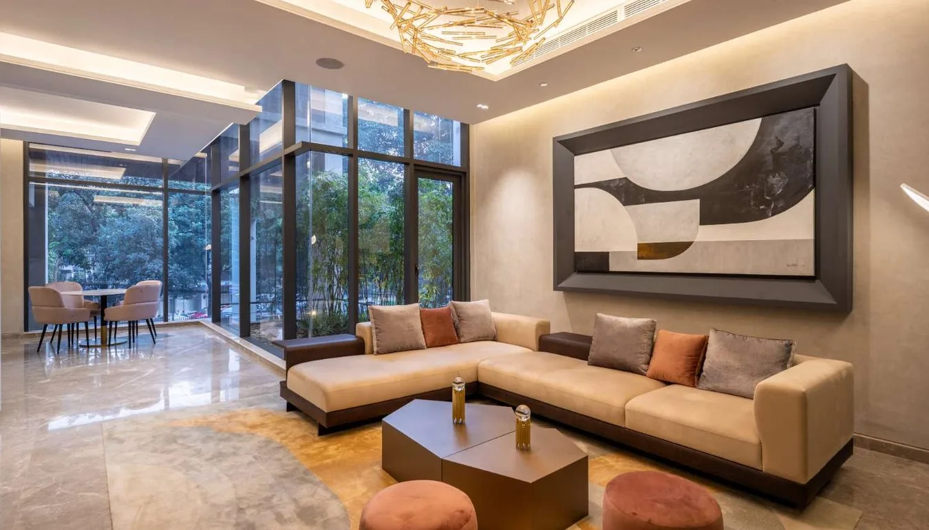 Residential interior at the Baridhara residence